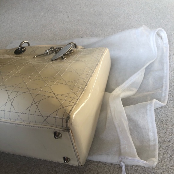 Authentic Lady Dior Satchel Bag - Picture 9 of 14